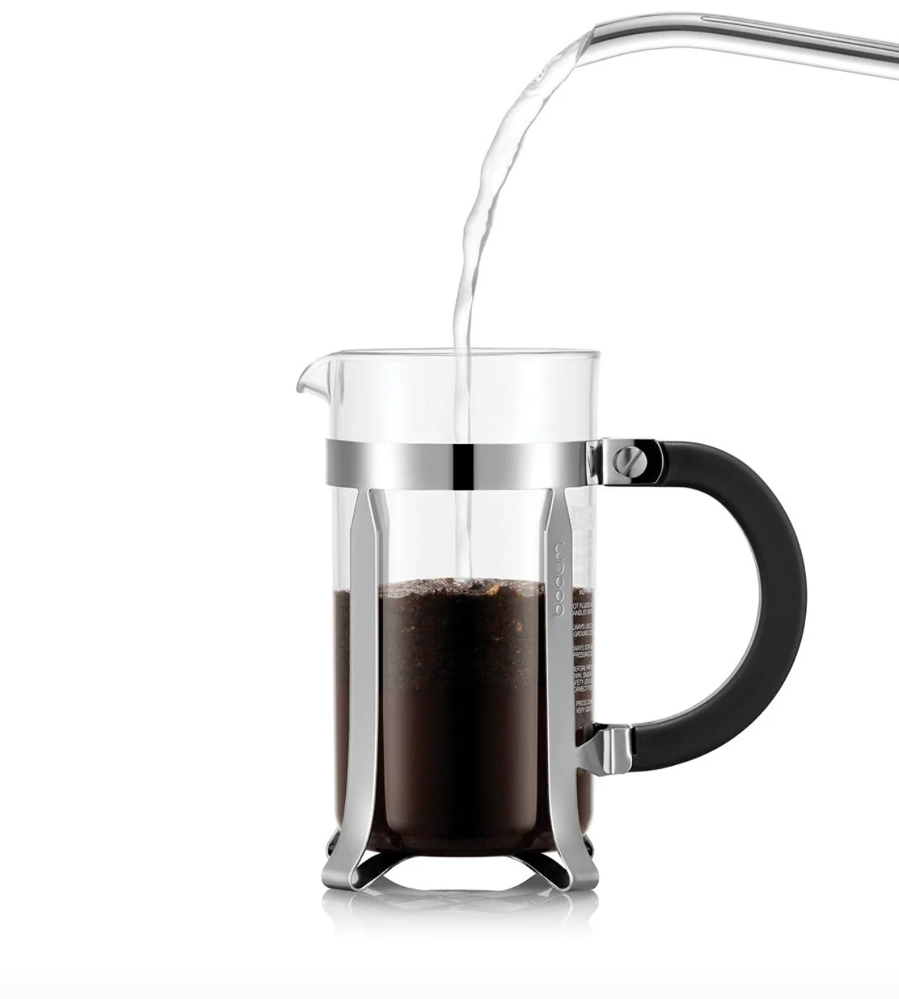 BODUM - Chambord Plunger - 3 cup - Silver