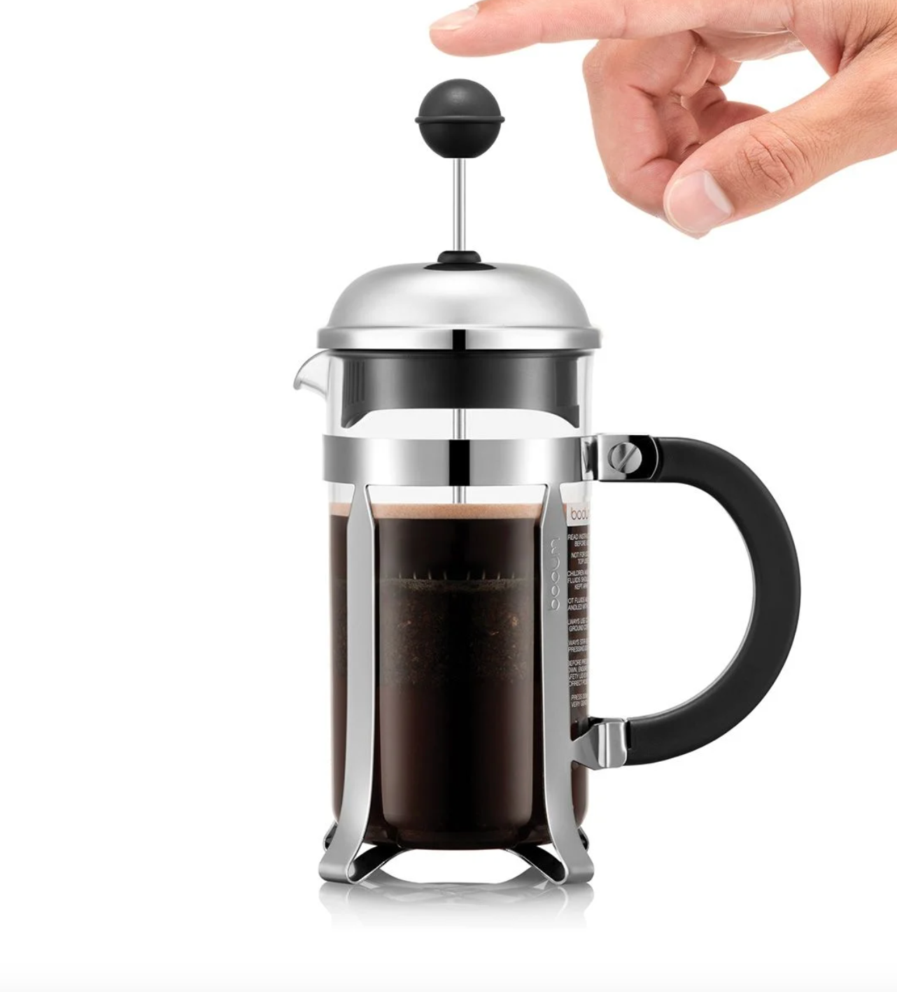 BODUM - Chambord Plunger - 3 cup - Silver