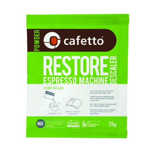 CAFETTO - Restore Descaler (4 x 25g)