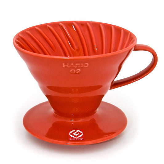 HARIO - V60 Dripper Ceramic (Red)