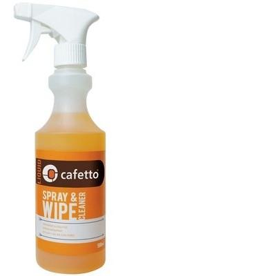 CAFETTO - Liquid Sanitising Spray & Wipe - 500mL